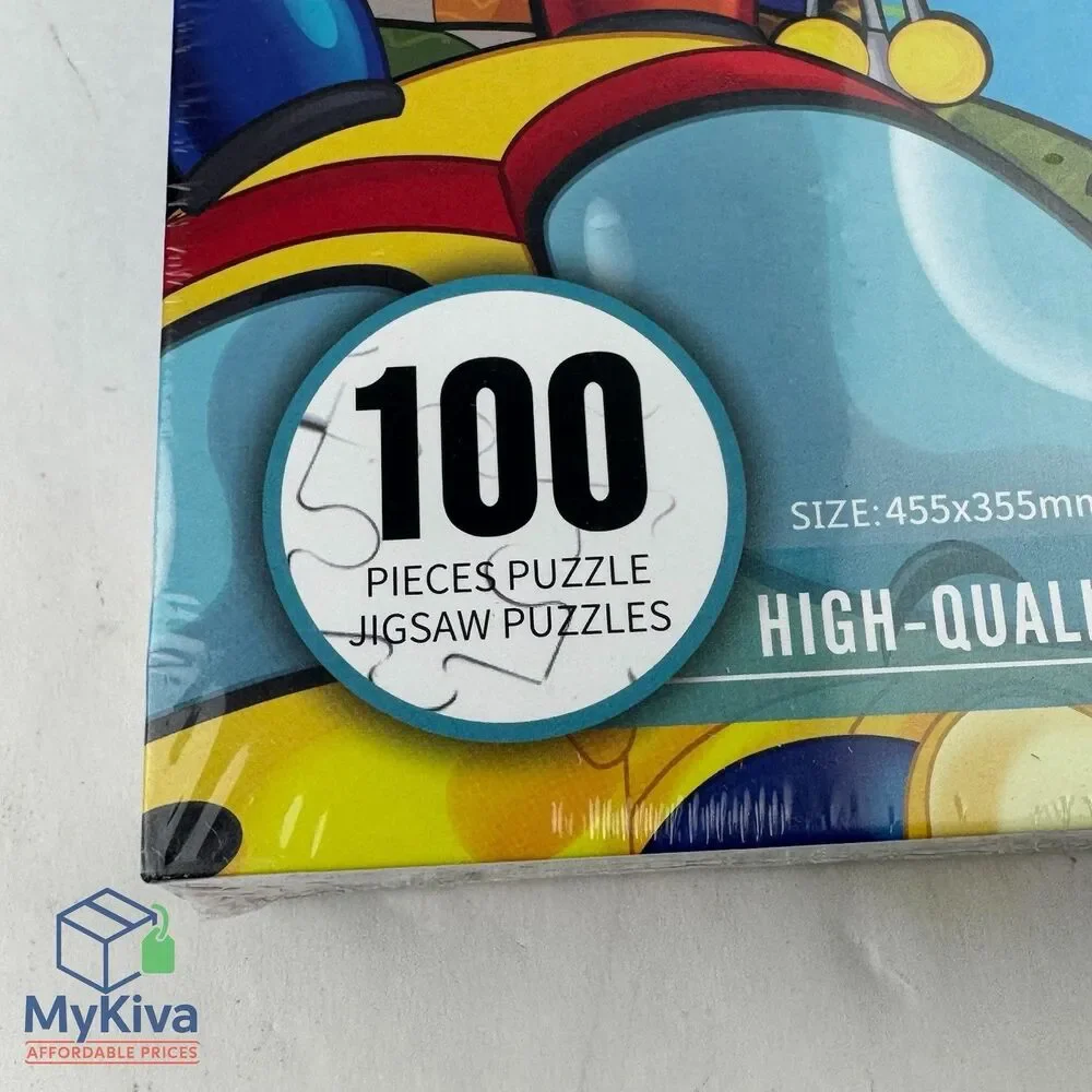 Jigsaw Puzzle 100 Piece Kids Beginner Cartoon Puzzle Age 6